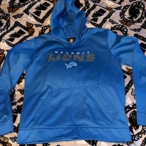 Detroit Lions Kids Blue Hoodie